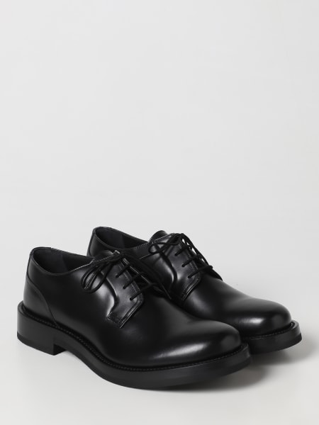 VALENTINO GARAVANI brogue shoes for men Black Valentino