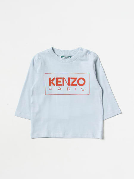 T-shirt Kenzo Kids con maxi logo Paris