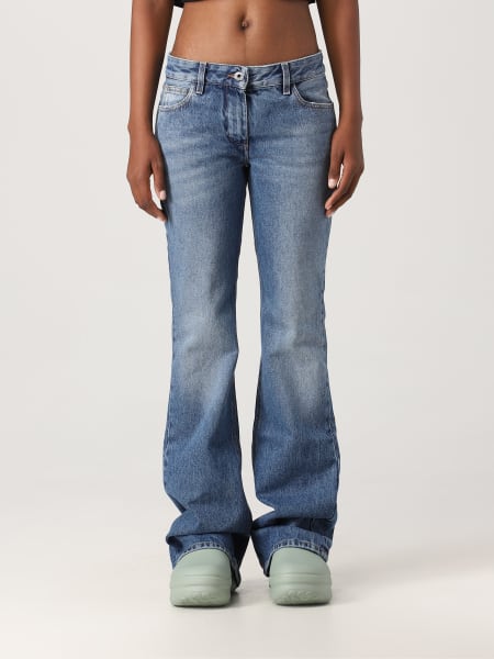 Jeans Off-White in denim washed