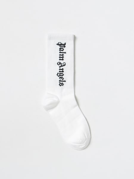 Kids' Palm Angels: Palm Angels socks in stretch cotton