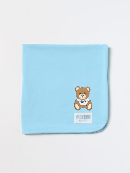 Moschino Baby blanket in printed cotton