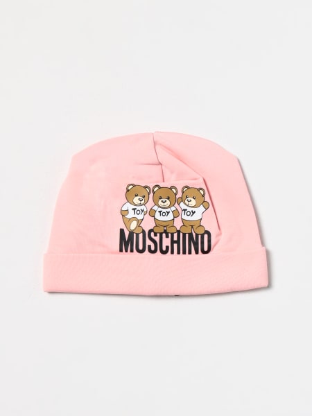 Cappello Moschino Baby in cotone stretch