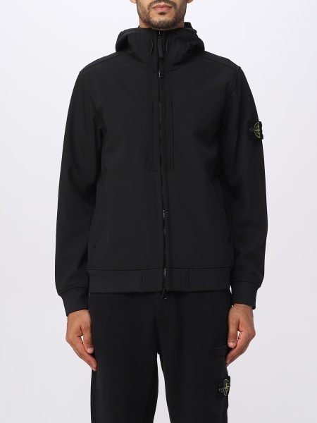 Giacca Stone Island in softshell