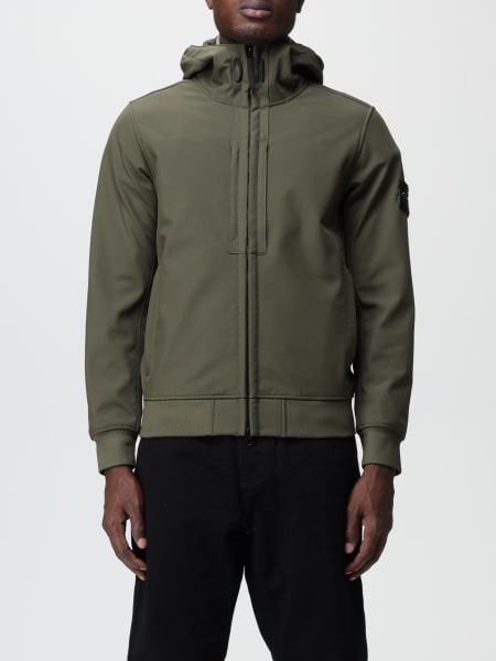 Giacca Stone Island in softshell