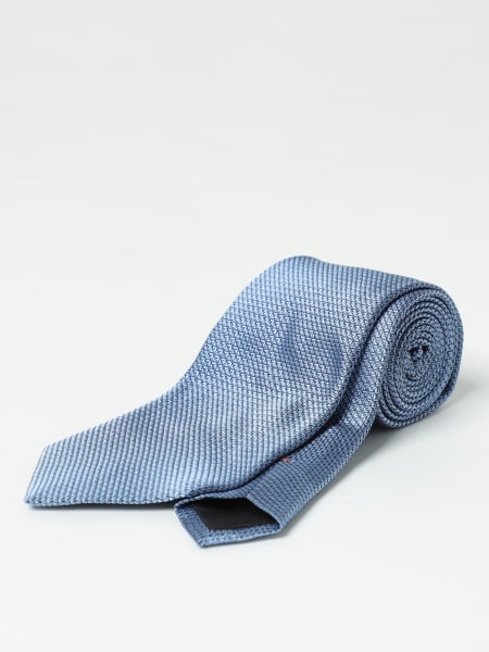 Zegna silk tie with micro print