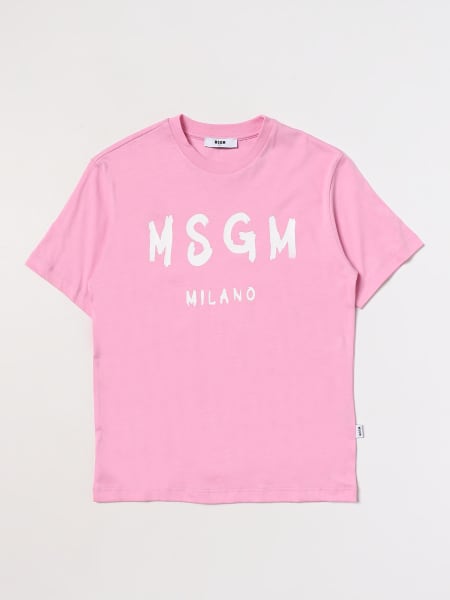 MSGM Kids cotton t-shirt