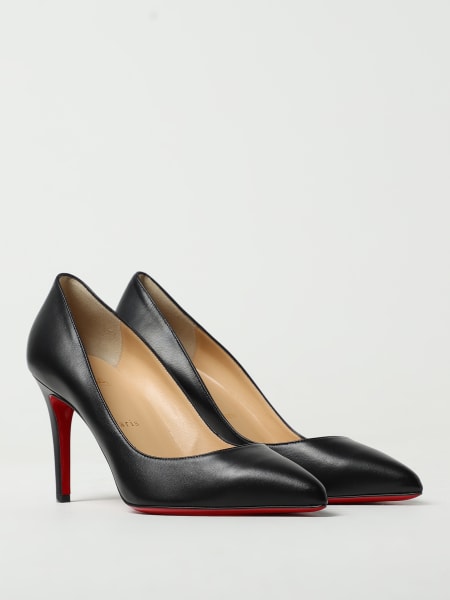 CHRISTIAN LOUBOUTIN： 高跟单鞋女士- 黑色| Christian Louboutin