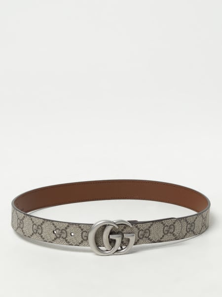 Gucci GG coated cotton belt with all-over monogram
