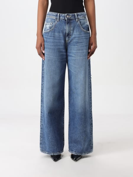 Hailey frayed-hem wide-leg jean, Icon Denim LA