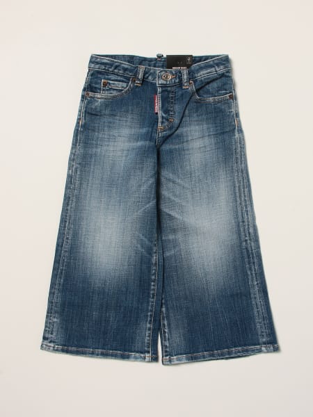 Dsquared2 Junior wide 5-pocket jeans