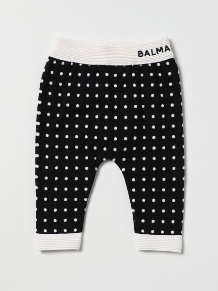 Kids' Balmain: Balmain micro polka dots leggings