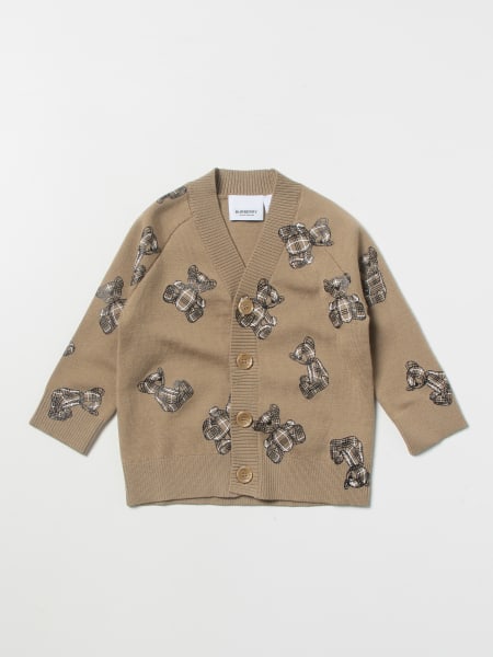 Burberry cardigan with all-over Thomas the Bear