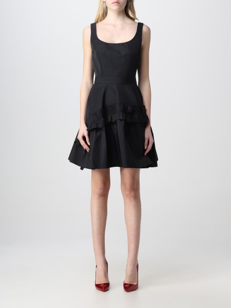 Alexander mcqueen little black dress sale