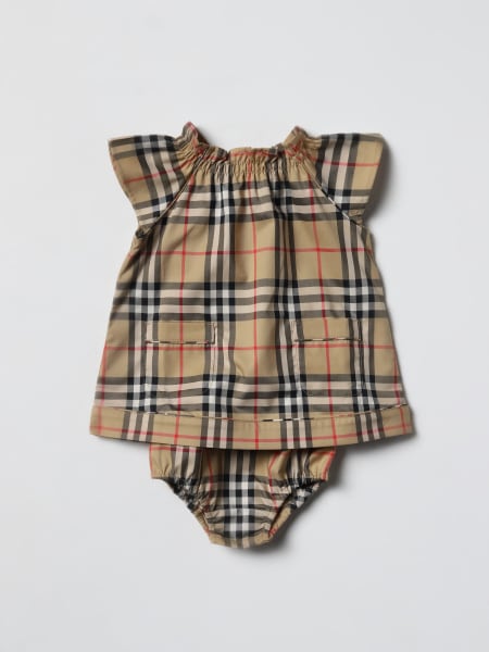 Kids' Burberry: Burberry suit in stretch cotton