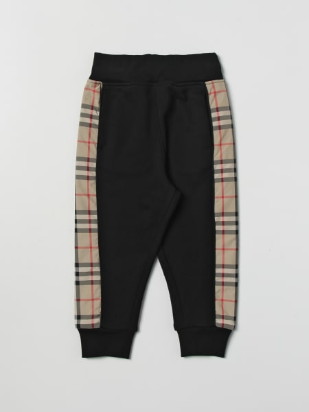 Kids' Burberry: Burberry pants in stretch cotton