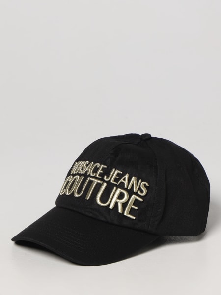 Cappello Versace Jeans Couture con logo ricamato