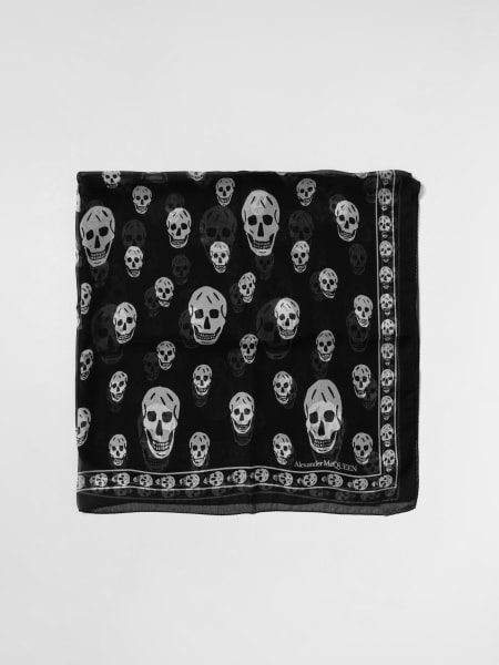 Alexander McQueen Skull scarf in silk