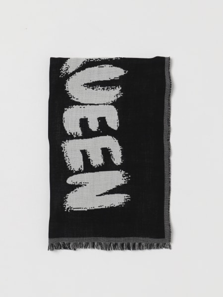 Alexander McQueen scarf in jacquard wool