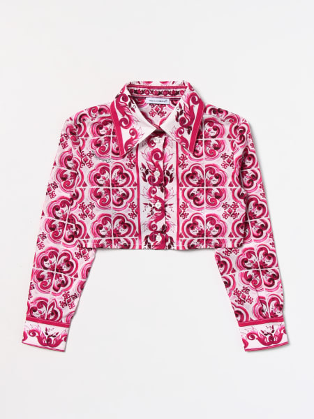 Kids' Dolce & Gabbana: Dolce & Gabbana shirt in cotton
