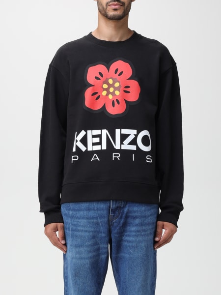 Felpa Kenzo: Felpa Boke Flower Kenzo in cotone