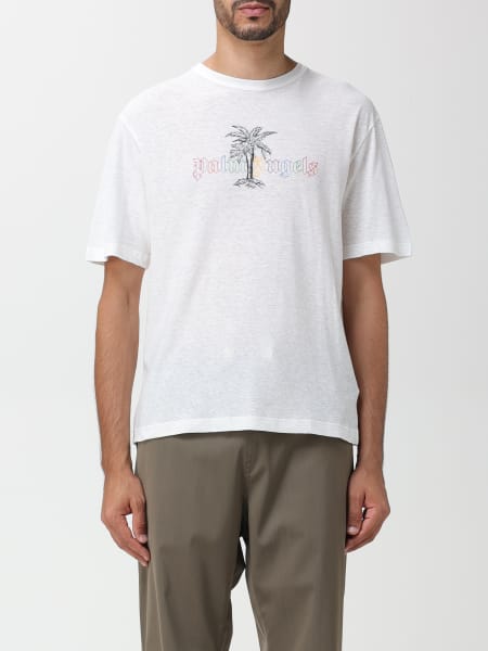 T-shirt Palm Angels uomo: T-shirt Palm Angels in cotone