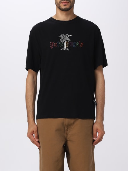 T-shirt Palm Angels uomo: T-shirt Palm Angels in cotone