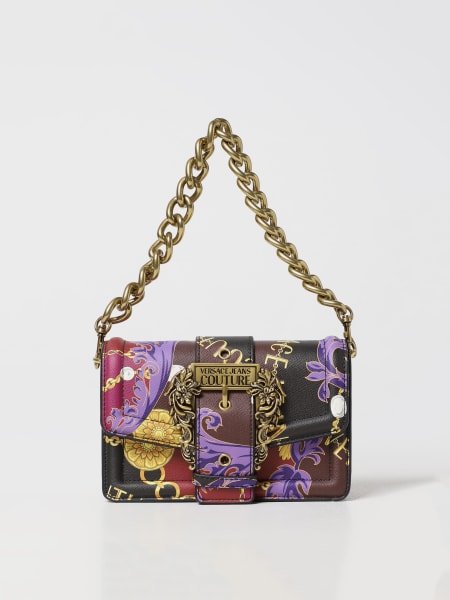 Baroque Versace Jeans Couture bag in saffiano synthetic leather