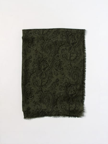 Etro scarf in wool and cashmere blend