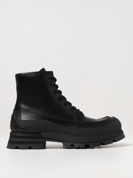 Alexander McQueen Wander leather ankle boots