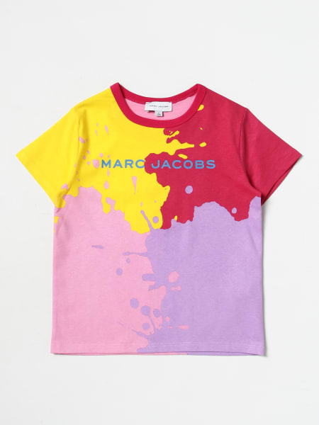 마크 제이콥스 아동: 티셔츠 여아 Little Marc Jacobs