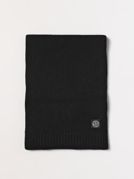 Stone Island Junior scarf in wool and cashmere blend