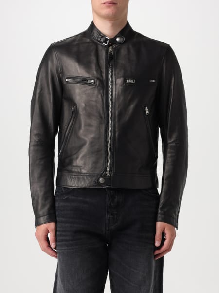 Men's Tom Ford: Tom Ford Leather Racer Jacket