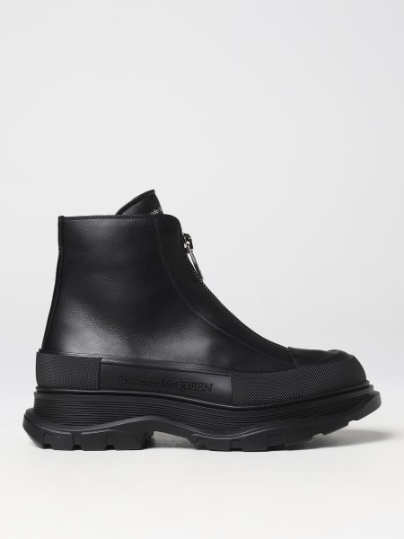 Alexander McQueen ankle boots in nappa with zip