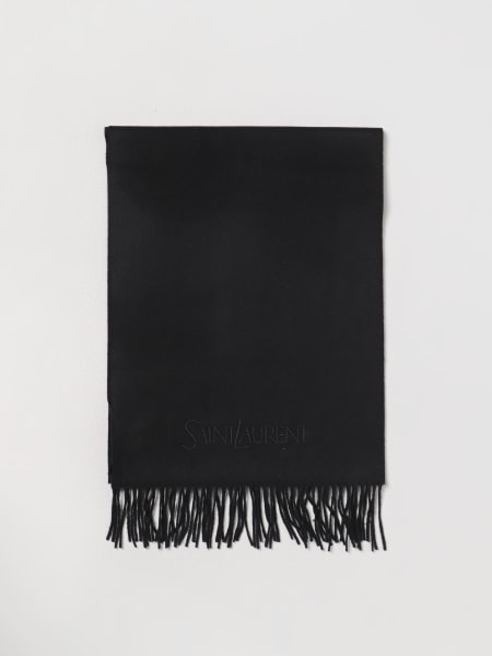 Saint Laurent cashmere scarf with logo