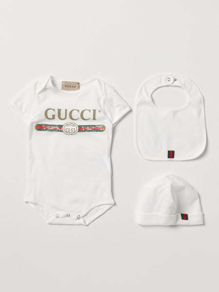 Gucci 3-piece set in cotton jersey