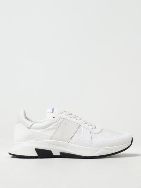 Men's Tom Ford: Tom Ford leather and nylon sneakers