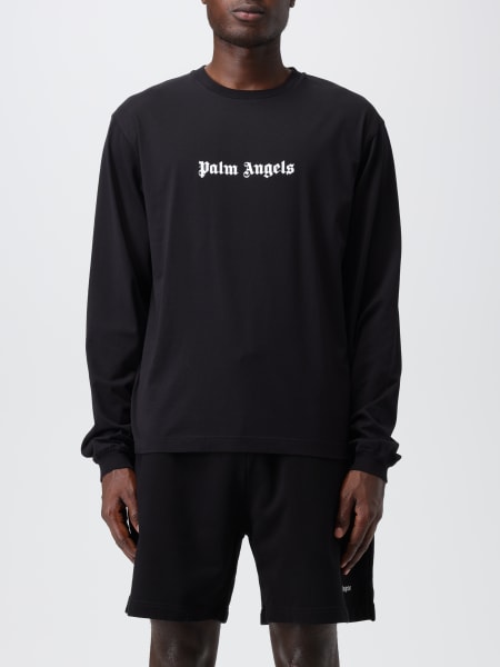 T-shirt Palm Angels uomo: T-shirt Palm Angels con mini logo