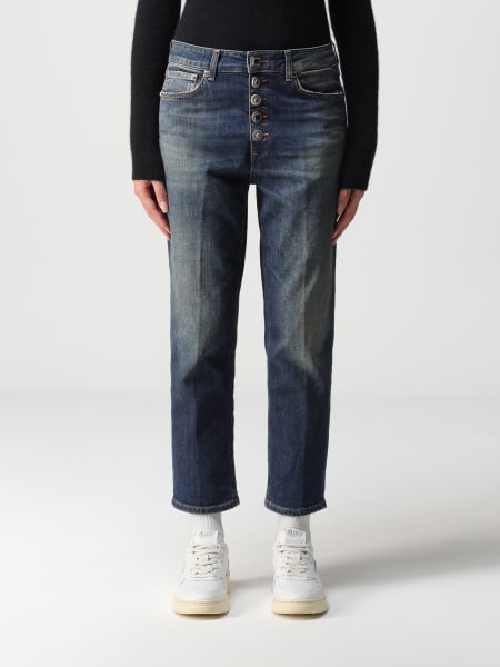 Jeans cropped Dondup in denim