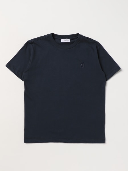 Dondup cotton t-shirt with embroidered monogram