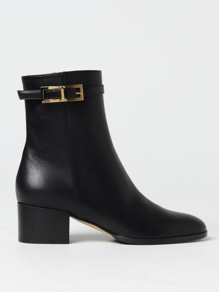 Women's Sergio Rossi: Flat ankle boots woman Sergio Rossi