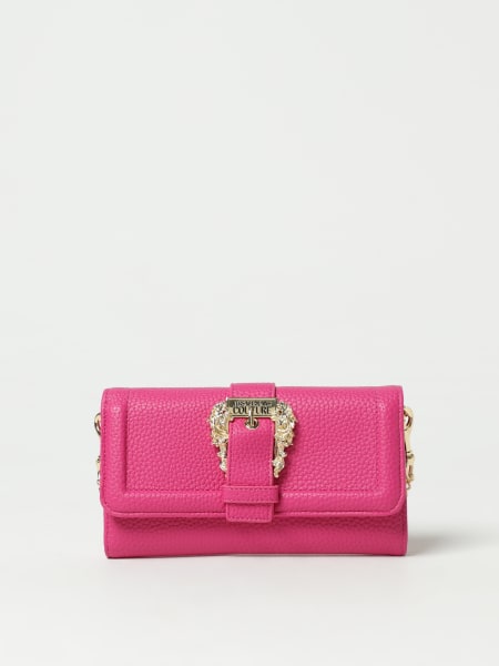 Versace Jeans Couture wallet bag in grained synthetic leather