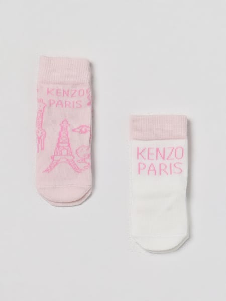 Set 2 paia di calze Kenzo Kids in misto cotone stretch
