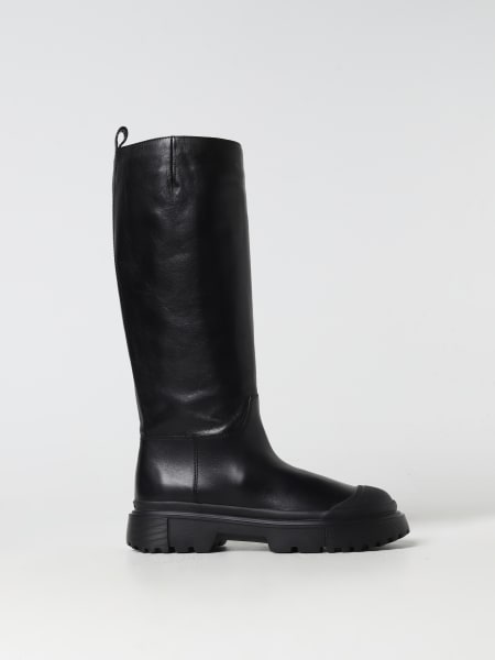Hogan H619 leather boots