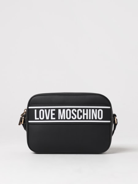Love Moschino bag in synthetic leather with printed logo