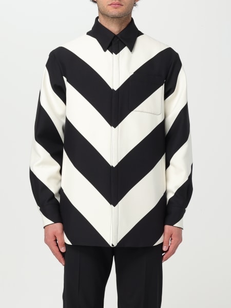 Men's Valentino: Valentino jacket in virgin wool and silk