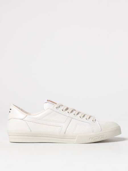 Men's Tom Ford: Tom Ford sneakers in tumbled patent leather