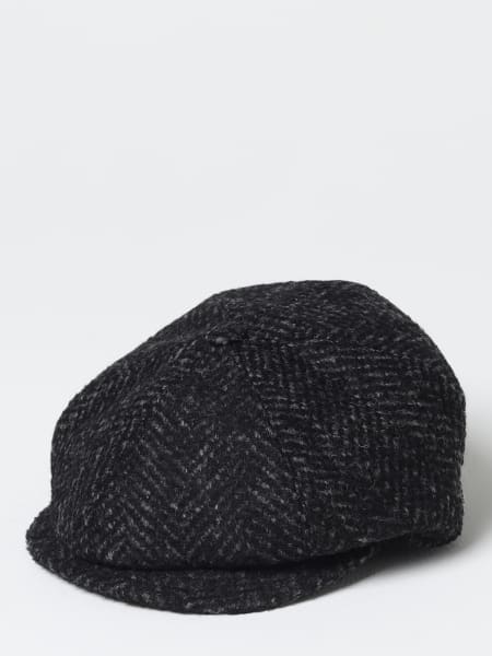 Cappello Tagliatore in lana con motivo spigato