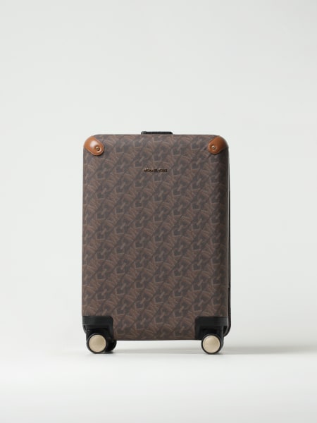 Michael Kors Empire coated cotton suitcase with all-over monogram