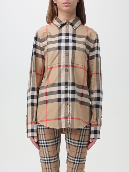 Burberry ladies shop shirts sale