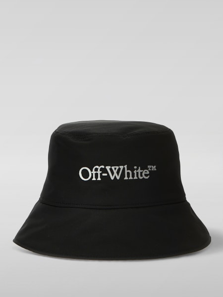 Cappello Off-White: Cappello Off-White in cotone con logo a contrasto